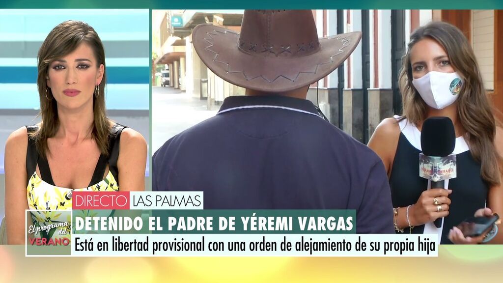 La discusión entre el padre de Yéremi Vargas y su hija, a gritos en el balcón: "¿Tú me vas a denunciar?"