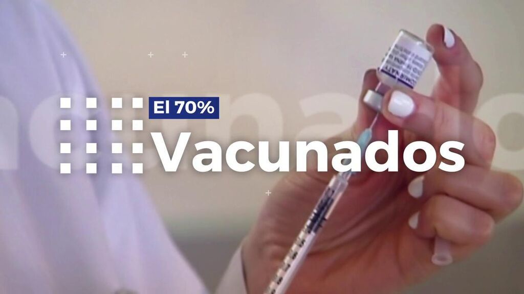 Alcanzamos el 70% de vacunados con pauta completa