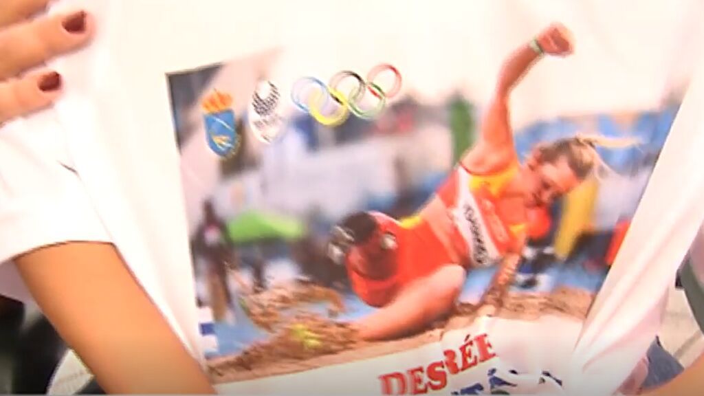 Desiree inspira a todo un pueblo que siguió en vilo su participación en los Juegos Paralímpicos