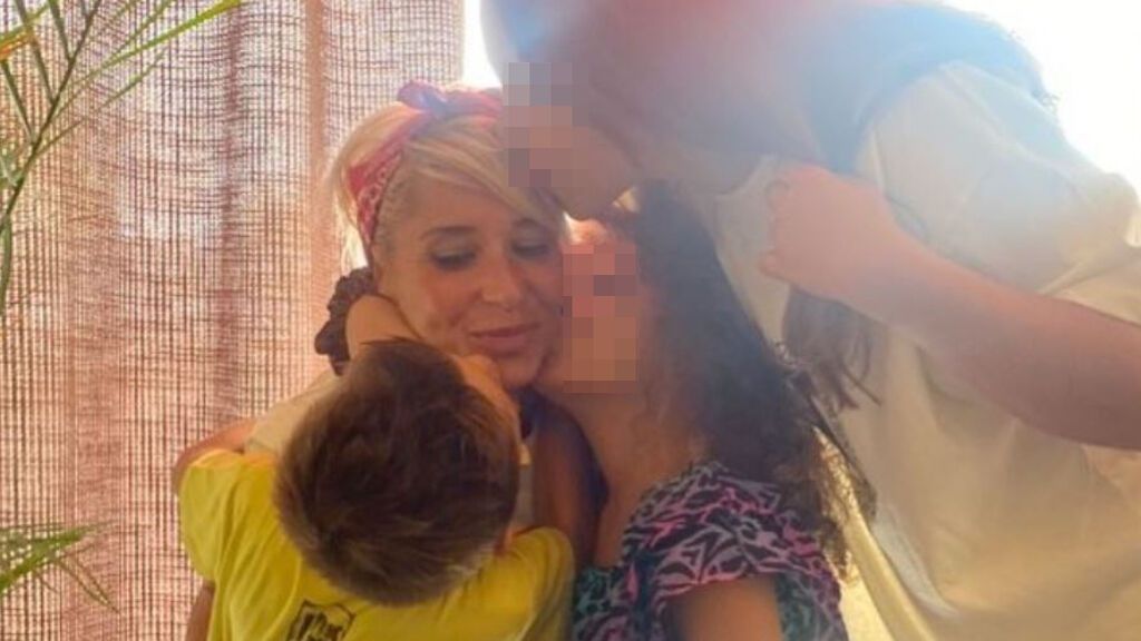 Sandra Crespo 'GH' se reencuentra con sus hijos