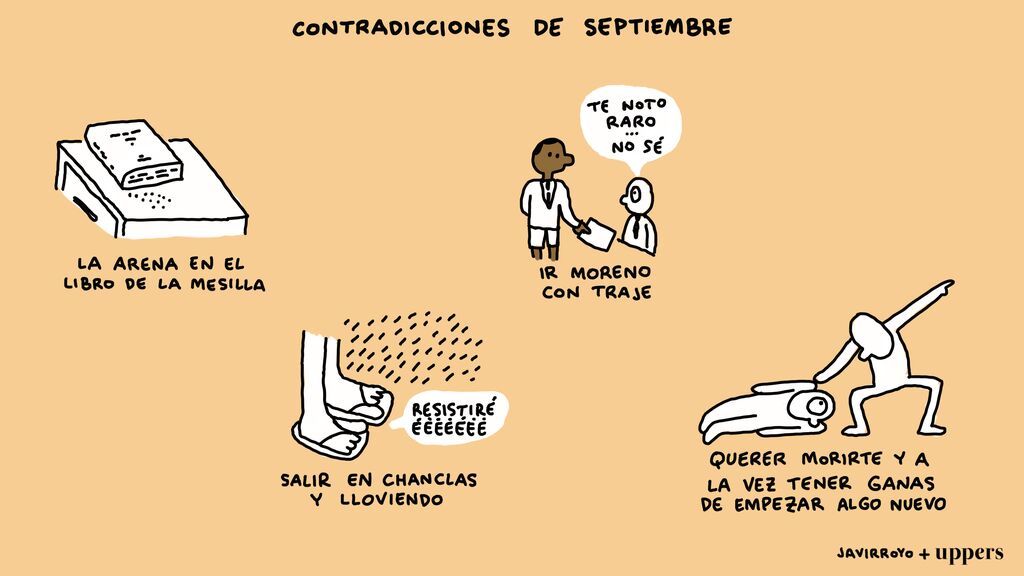 La viñeta de Javirroyo: contradicciones de septiembre