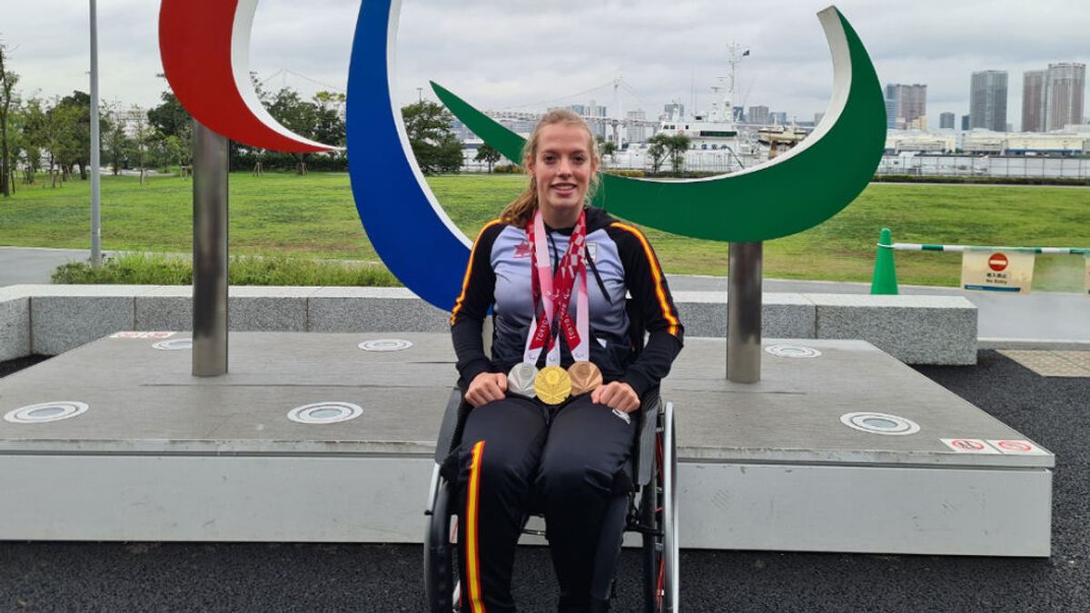 Marta Fernández, la debutante en unos Juegos Paralímpicos que ha hecho historia en Tokio Marta Fernández, la debutante en unos Juegos Paralímpicos que ha hecho historia en Tokio