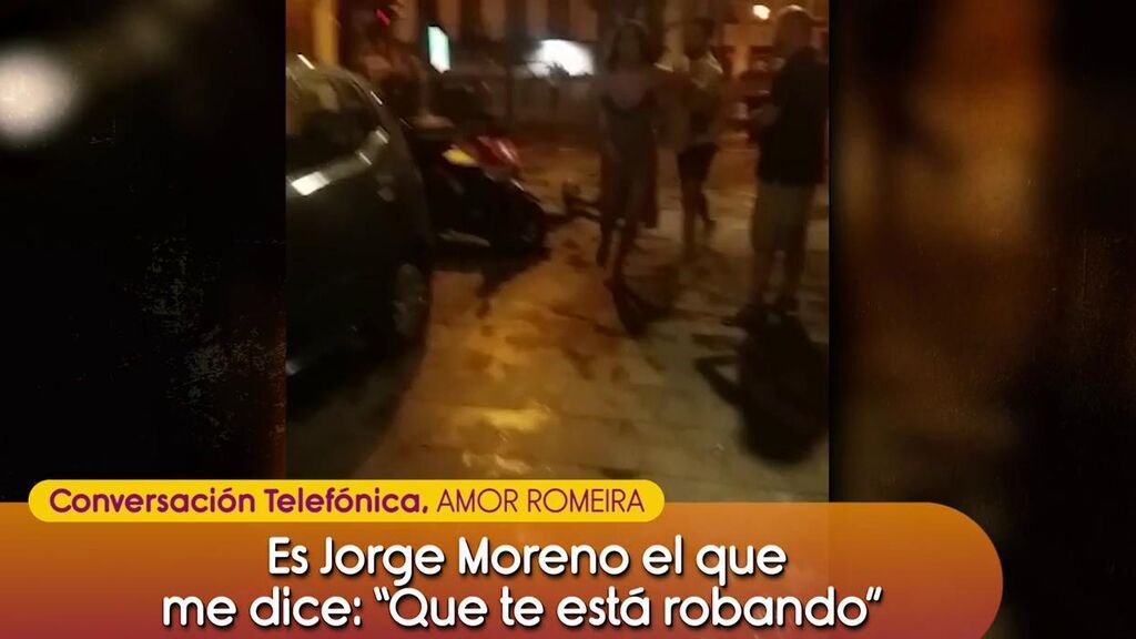 Las imágenes del intento de robo de Amor Romeira