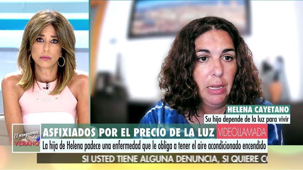 La enfermedad que hace a Helena pagar una desorbitada factura de la luz: "No se hace cargo la Seguridad Social"