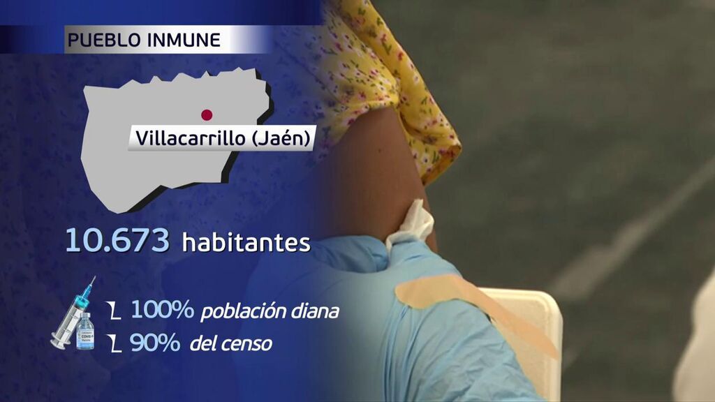 Villacarrillo, en Jaén, tiene el 90% del censo vacunado frente al coronavirus