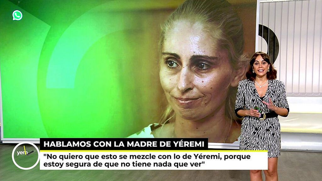 Madre de Yéremi Vargas, sobre la detención del padre de su hijo: “Solo quiero que no se mezcle con lo de Yéremi”