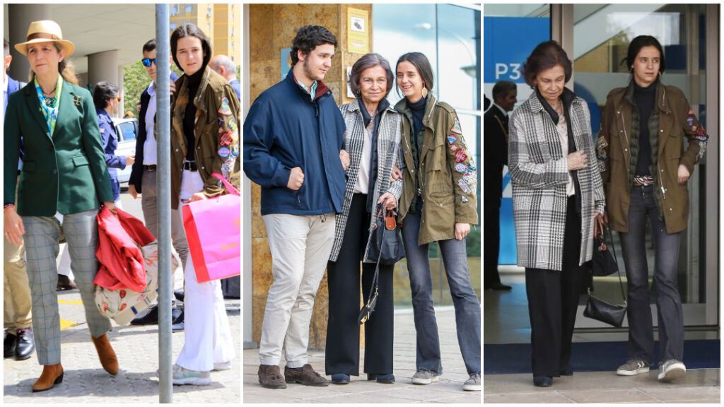 Las parkas también son su prenda favorita durante el otoño.