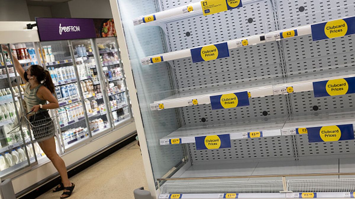El Brexit agrava la escasez de productos en Reino Unido El Brexit agrava la escasez de productos en Reino Unido