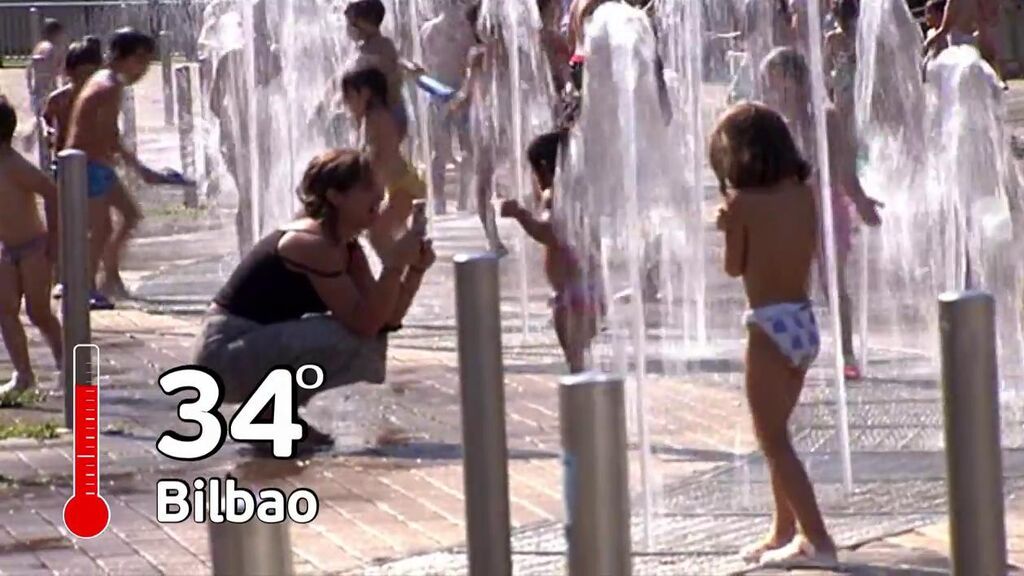 El calor se impone en el norte de España con más de 35 ºC y noche tropical