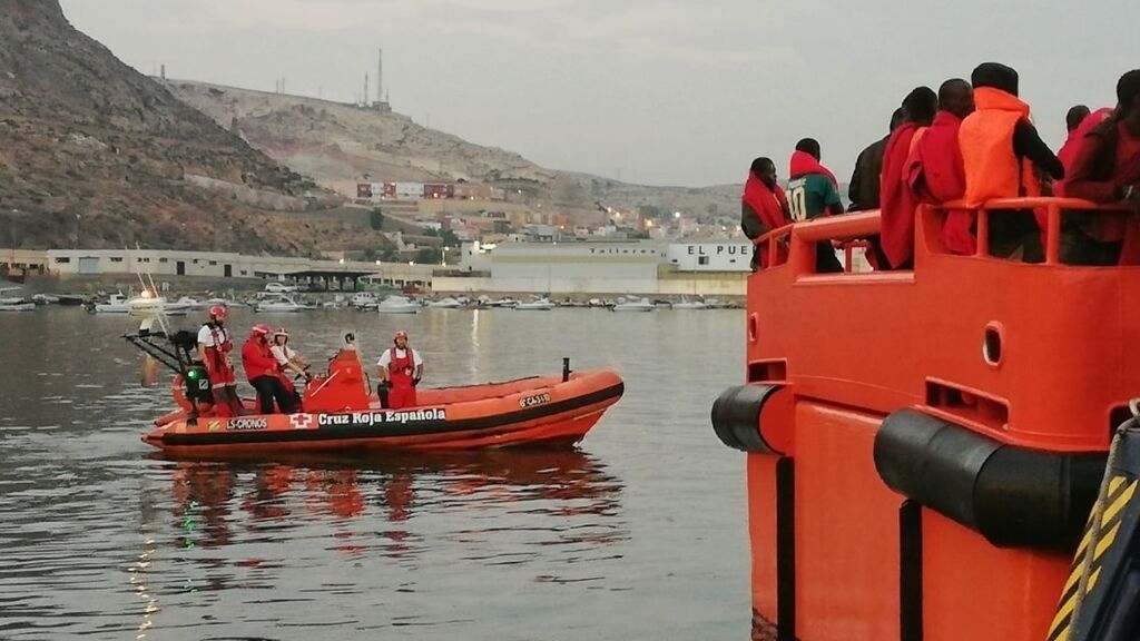 Imagen de archivo de un rescate en Almería