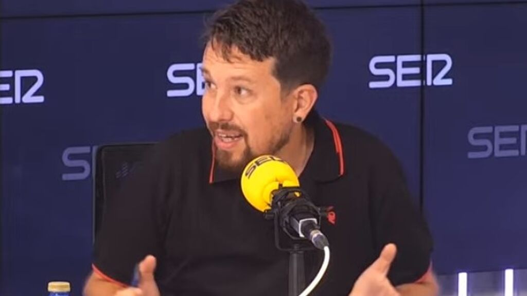 Pablo Iglesias, en su debut como tertuliano en 'Hora 25'