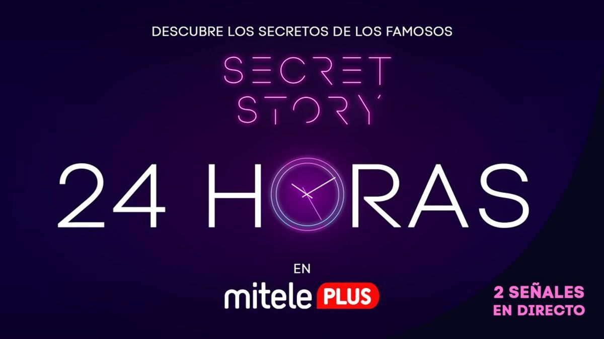 ‘Secret Story La casa de los secretos’ emitirá una doble señal 24 horas en directo: una gratuita en Mitele y una exclusiva en Mitele PLUS