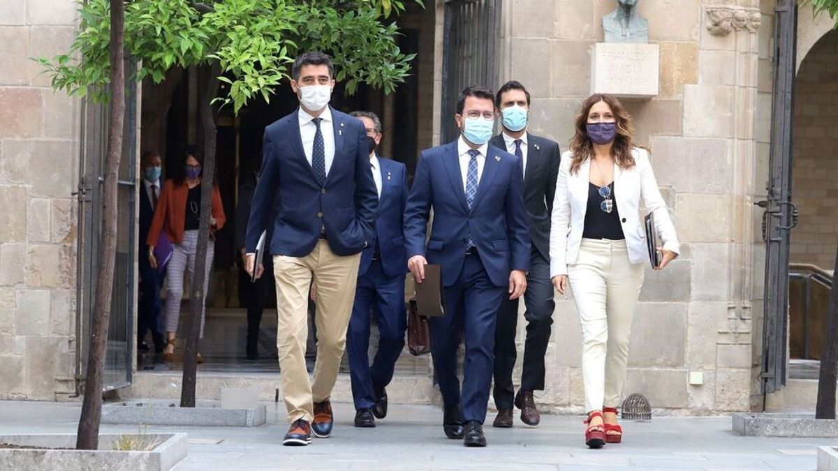Aragonès y la mayoría de consellers asistirán a la manifestación de la Diada Aragonès y la mayoría de consellers asistirán a la manifestación de la Diada