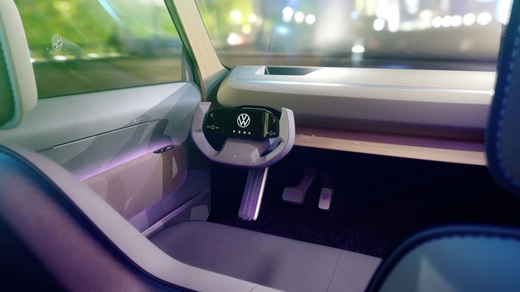 Volante hexagonal y abierto del ID Life