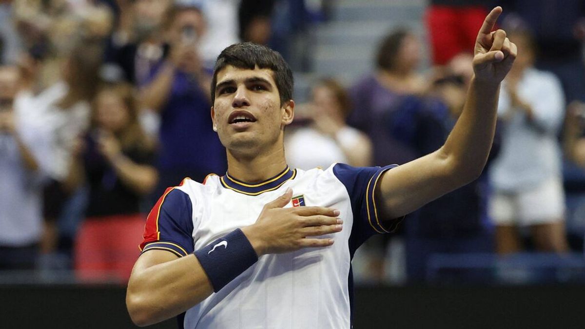 Carlos Alcaraz, el hombre récord en el 2021 que ha explotado en el US Open