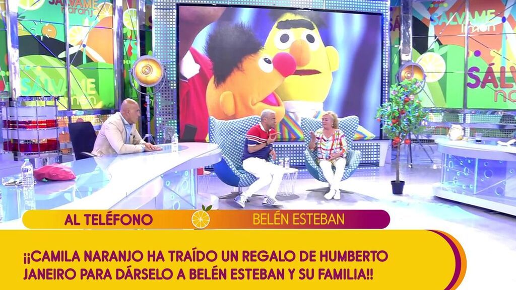 Belén Esteban interviene en directo en 'Sálvame'