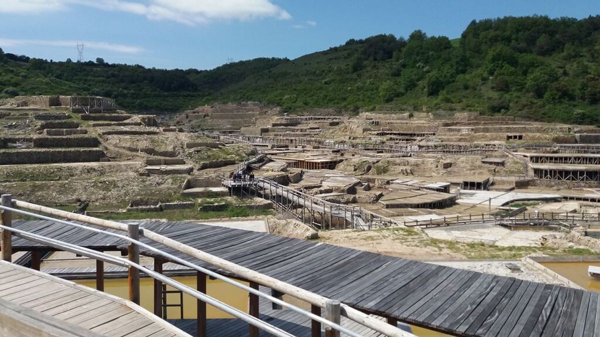 Salinas de Añana, en Álava Salinas de Añana, en Álava
