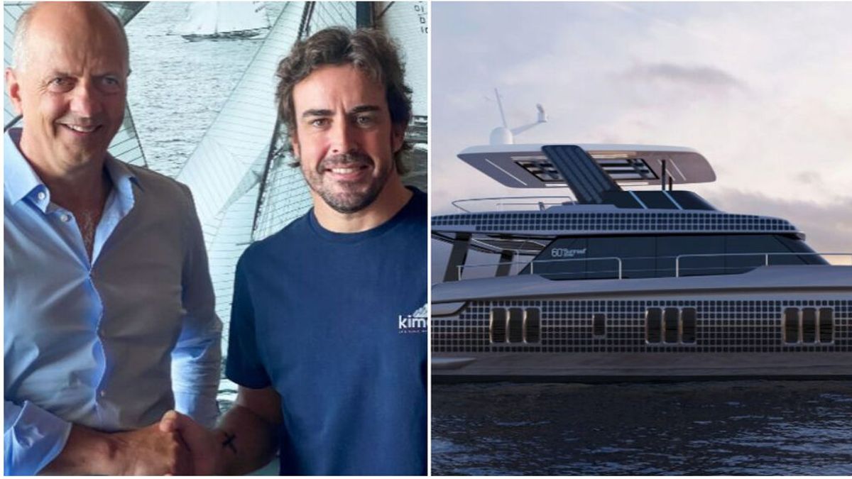 Fernando Alonso se da un capricho ecológico: un super yate híbrido de 4 millones de euros Fernando Alonso se da un capricho ecológico: un super yate híbrido de 4 millones de euros