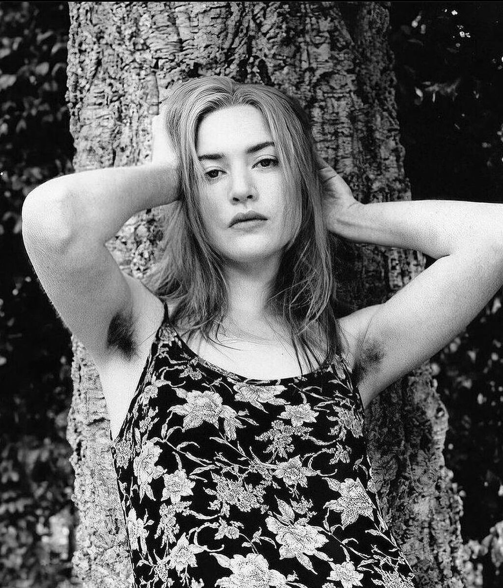 Kate Winslet fotografiada por Helmut Newton en 1996