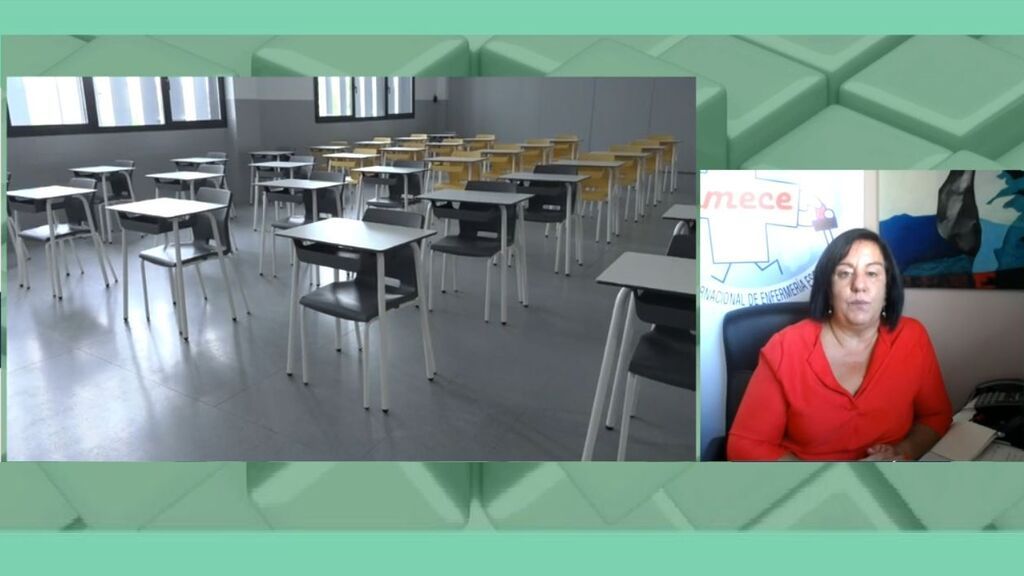 La distancia y la vacuna en niños, la vuelta al cole por la enfermera Natividad