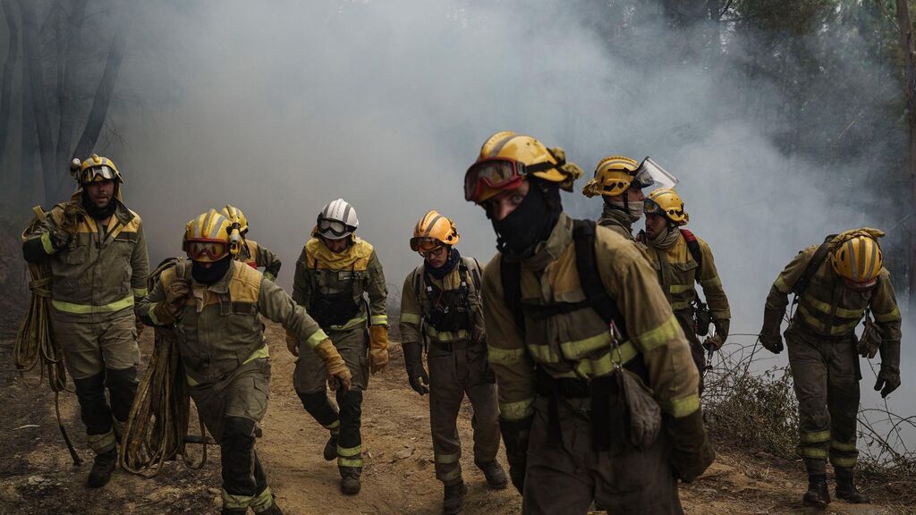 Controlados los incendios forestales en Ribas de Sil que dejan más de 1.400 hectáreas quemadas