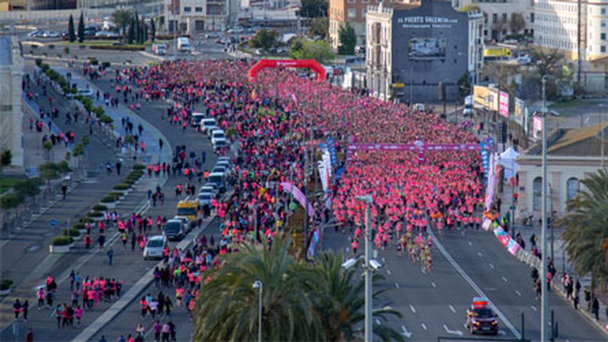 La Carrera de la Mujer vuelve de forma presencial a Valencia con cuatro mil corredoras
