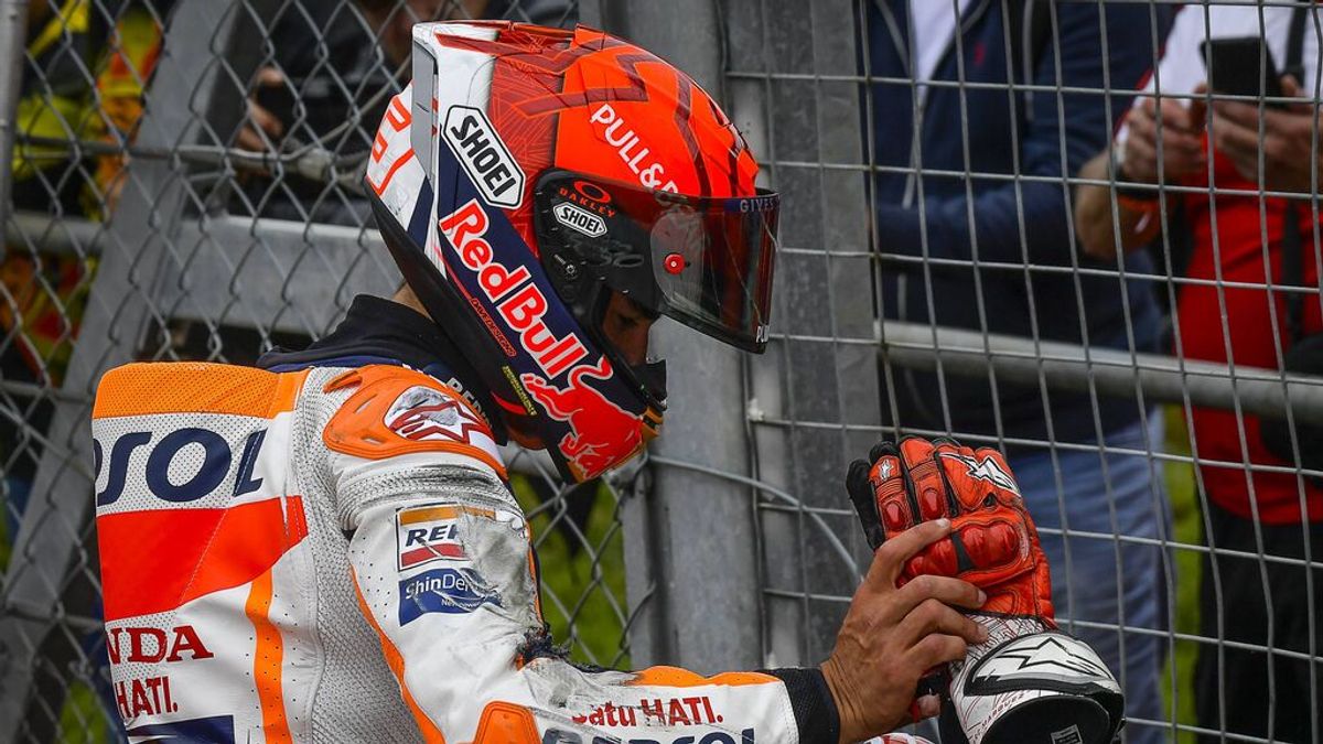 Marc Márquez, antes del GP de Aragón: "Ganas de hablar, poco, de subirme a la moto, mucho" Marc Márquez, antes del GP de Aragón: "Ganas de hablar, poco, de subirme a la moto, mucho"