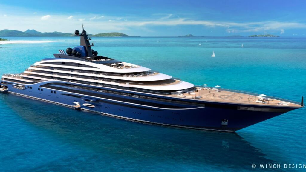 Vivir en pleno mar: se vende camarote en el yate más grande del mundo por 9,5 millones de euros