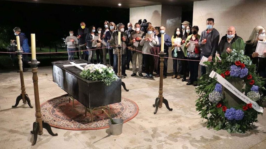 El Concello organizó una capilla ardiente en el consistorio.
