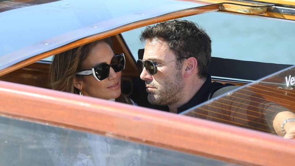 Jennifer López y Ben Affleck, en Venecia