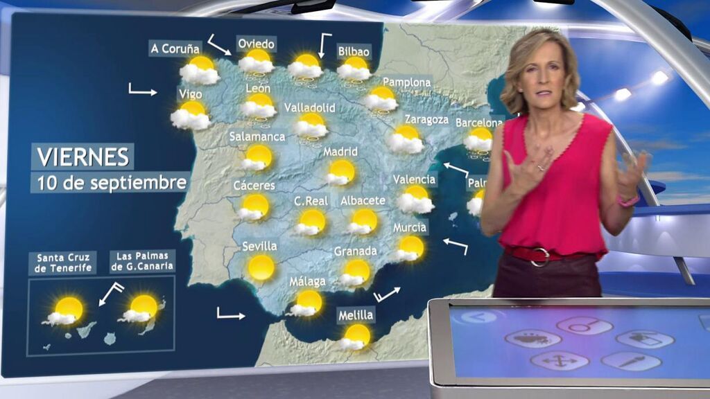Tregua de las lluvias en casi toda España: la predicción del tiempo para el viernes