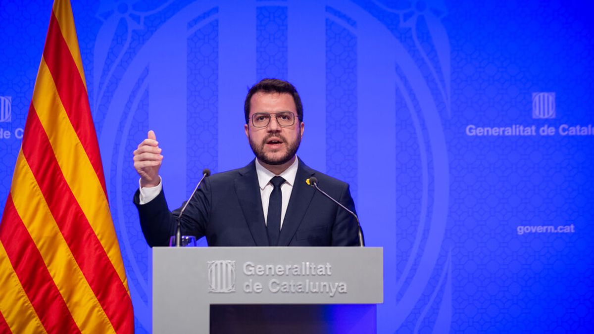 Aragonès, sobre la suspensión de la ampliación de El Prat: "El Gobierno nunca ha querido invertir en Cataluña" Aragonès, sobre la suspensión de la ampliación de El Prat: "El Gobierno nunca ha querido invertir en Cataluña"