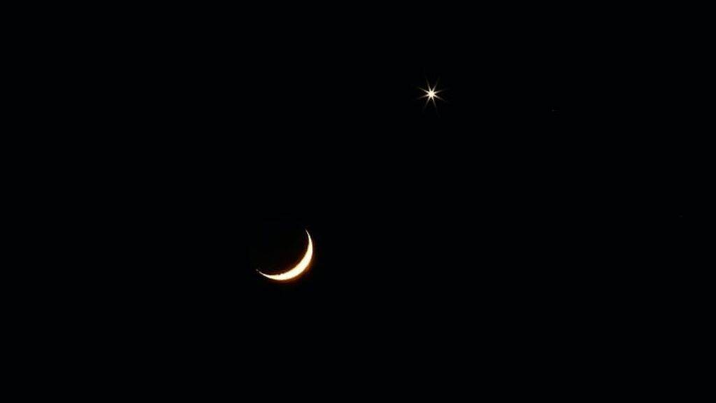 El beso de la Luna y Venus: cómo ver la conjunción de septiembre