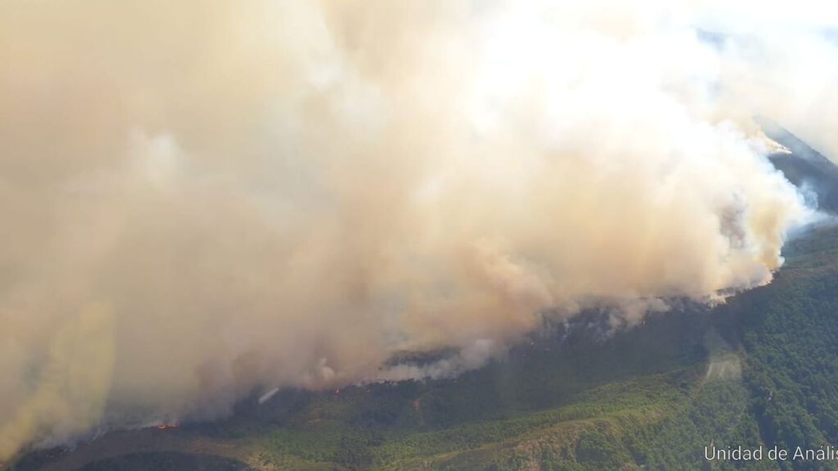 Unos 300 efectivos continúan la lucha contra incendio en Sierra Bermeja, que afecta a 3.600 hectáreas Unos 300 efectivos continúan la lucha contra incendio en Sierra Bermeja, que afecta a 3.600 hectáreas