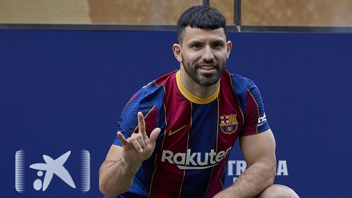 El Kun Agüero disipa todas las dudas: "Volvería a fichar por el Barcelona aunque no estuviera Messi" El Kun Agüero disipa todas las dudas: "Volvería a fichar por el Barcelona aunque no estuviera Messi"