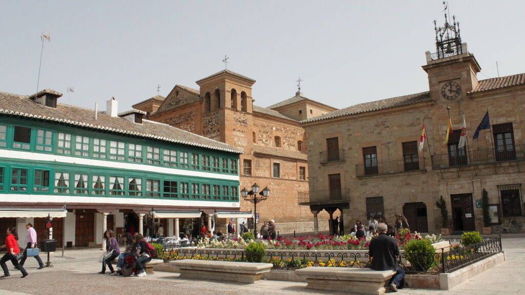 Plaza Mayor de Almagro, en Ciudad Real.
