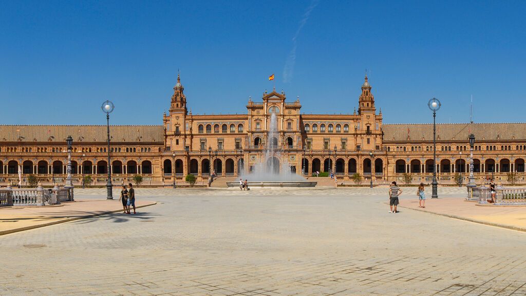 Plaza de España de Sevilla.