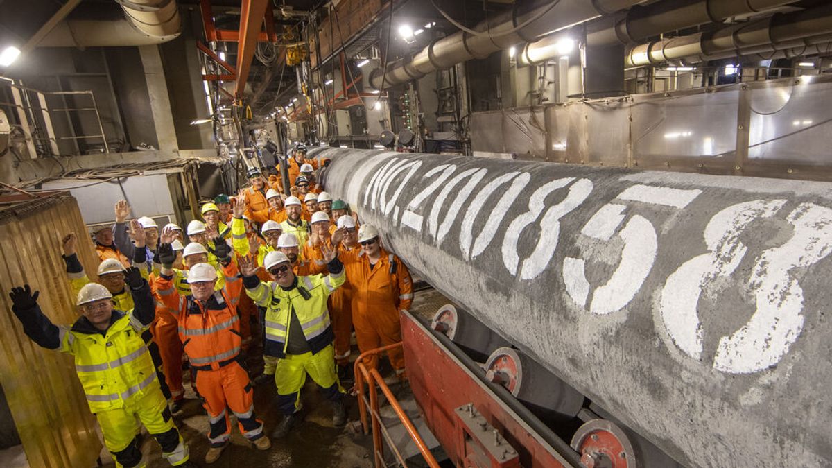 Gazprom dar por concluido el gasoducto Nord Stream 2, que esquiva Ucrania Gazprom dar por concluido el gasoducto Nord Stream 2, que esquiva Ucrania