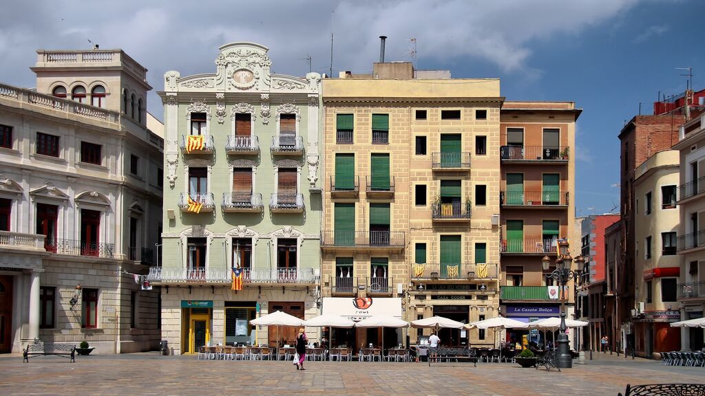 Plaça del Mercadal, en Reus.