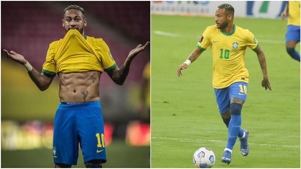 Neymar fue acusado de estar pasado de kilos para jugar al fútbol.