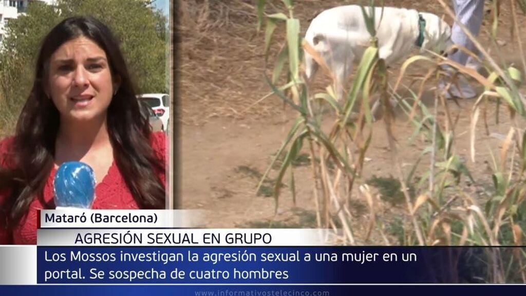 Buscan a cuatro hombres por la agresión sexual múltiple a una joven en Mataró: la acorralaron en un portal