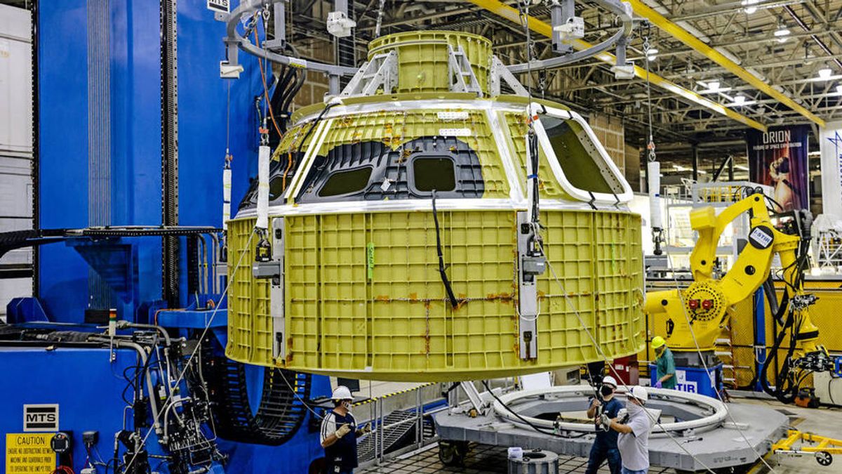La NASA comienza a construir las naves que viajarán a la Luna