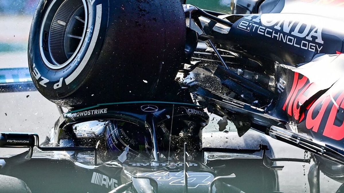 El 'halo' que ha salvado la vida a Hamilton en el accidente con Verstappen