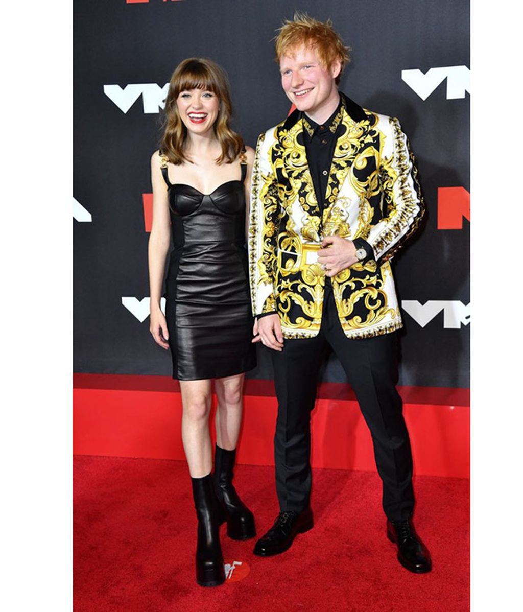 Maisieh Peters y Ed Sheeran