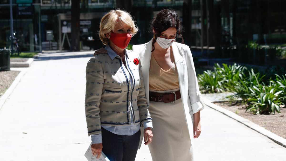 Esperanza Aguirre respalda a Ayuso frente a los "niñatos y chiquilicuatres" de Almeida Esperanza Aguirre respalda a Ayuso frente a los "niñatos y chiquilicuatres" de Almeida