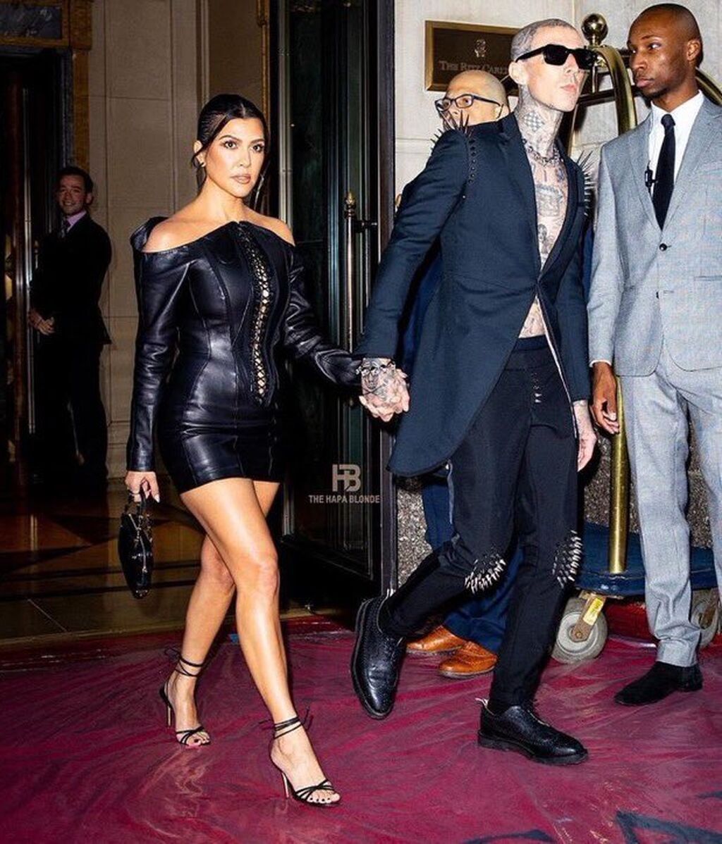 Kourtney Kardashian y Travis Barker