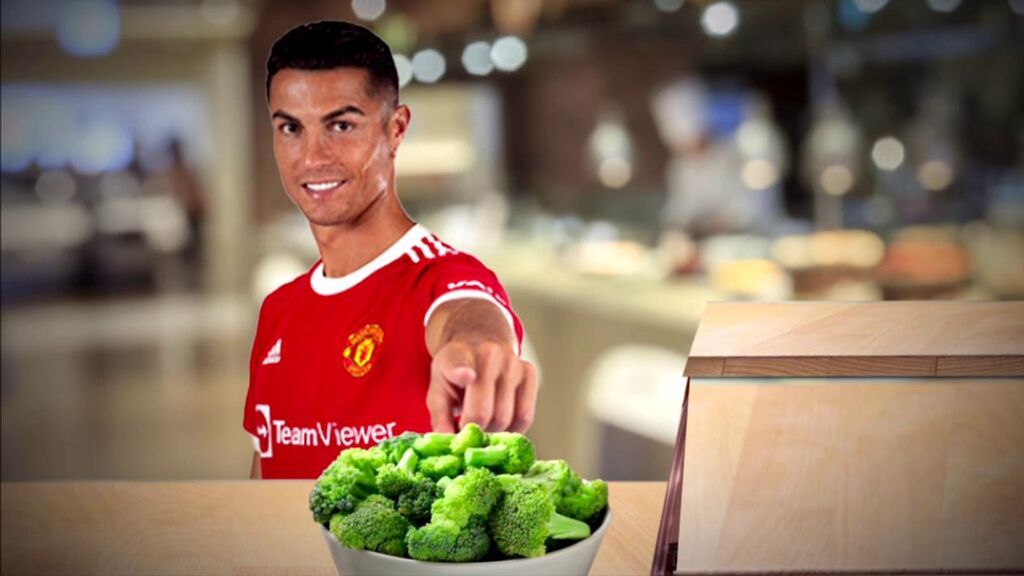 Cristiano Ronaldo impone sus normas en la comida en el Manchester United: “Nadie come tarta ni brownie”