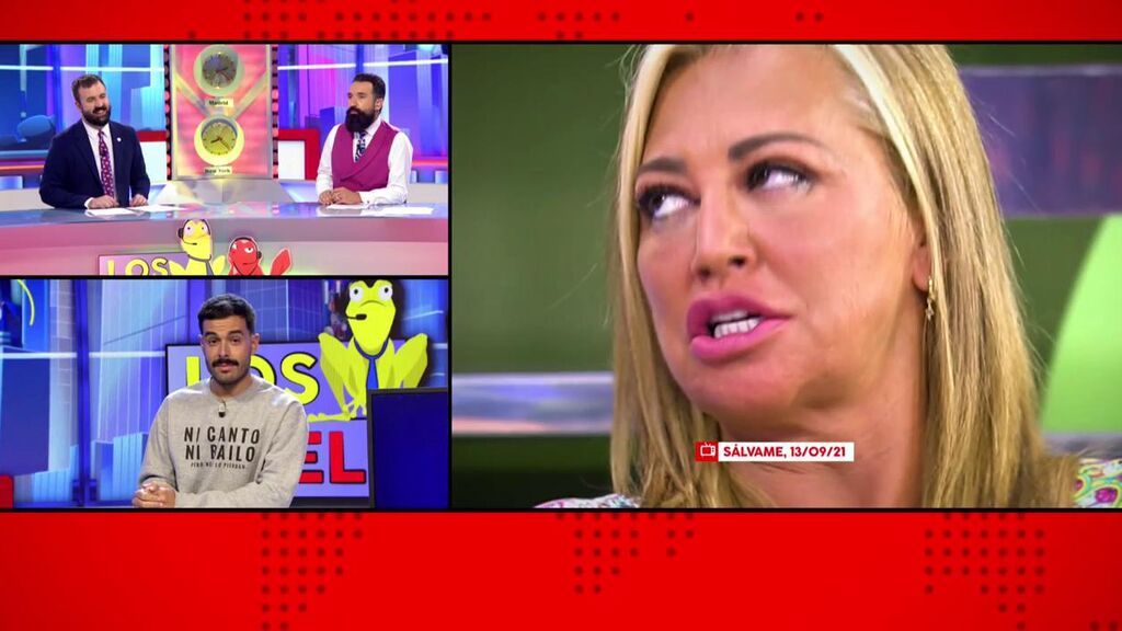 El enfado de Belén Esteban con Ylenia eclipsa 'Comediaset', el informativo más gamberro de 'Los Teloneros'