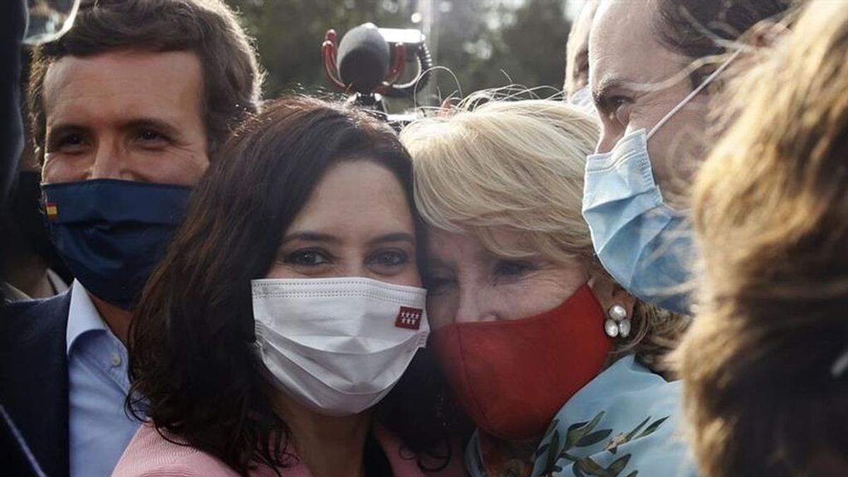 Peligro de fractura en el PP: Ayuso no cede y Génova busca apoyos para neutralizarla Peligro de fractura en el PP: Ayuso no cede y Génova busca apoyos para neutralizarla