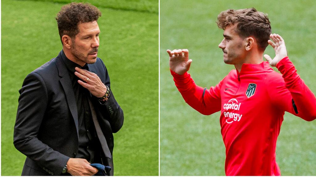 El tirón de orejas de Simeone a Griezmann: "Queremos al que se fue"